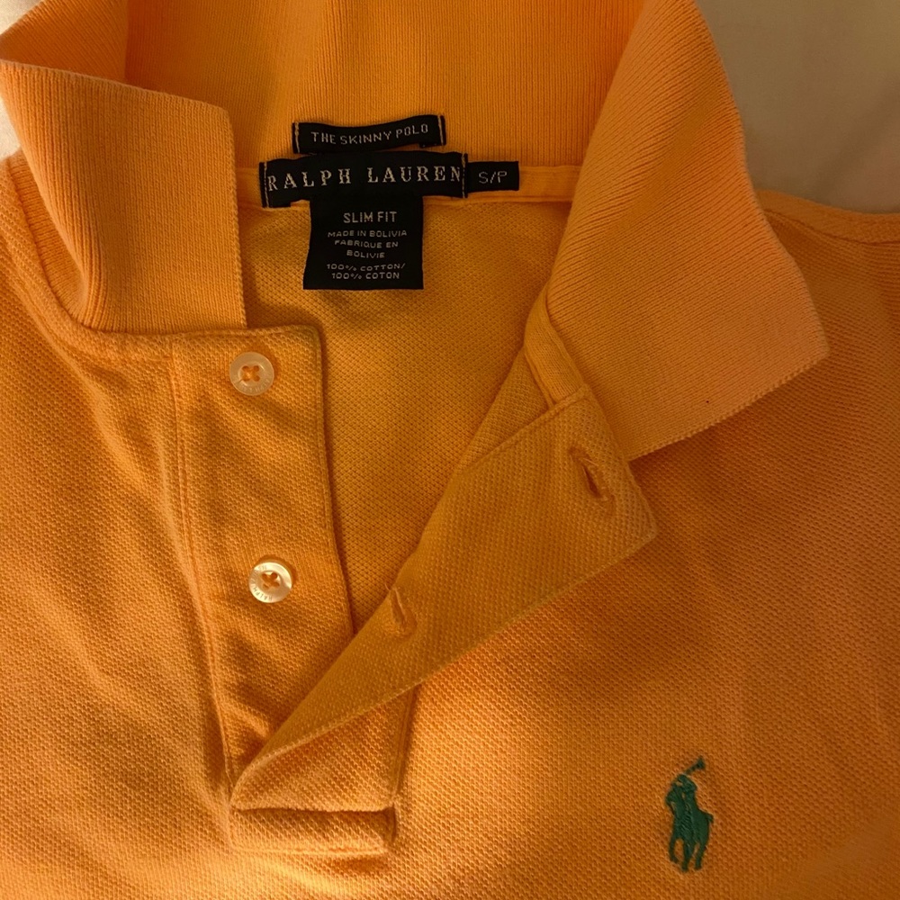 Ralph Lauren Skinny Fit Women Logo Polo Shirt